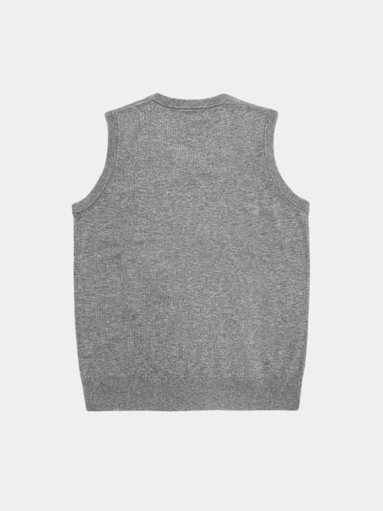 100% Kasjmier V-Hals Gebreide Vest