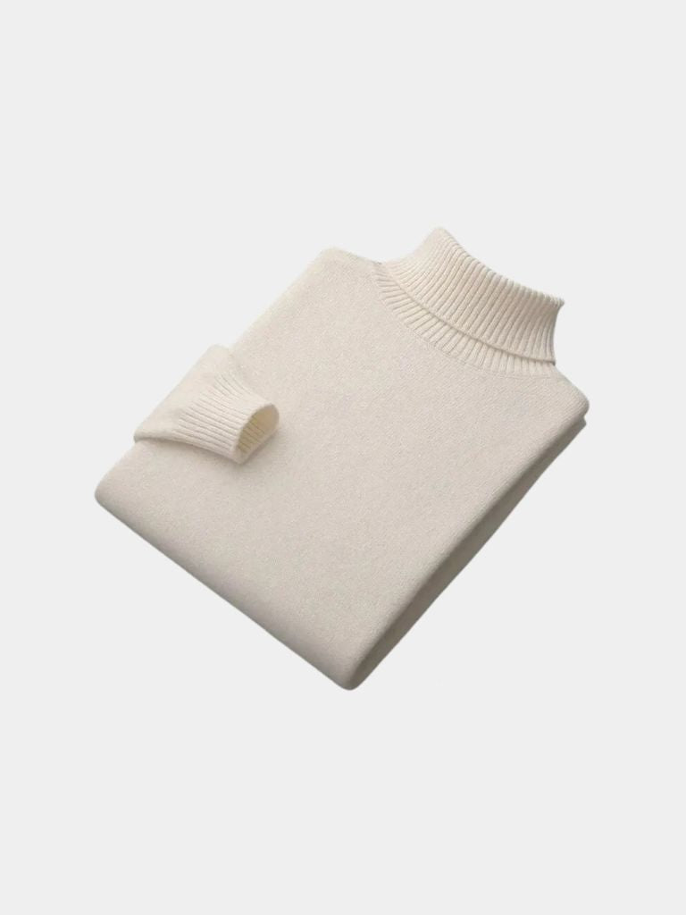 100% Merino Wol Turtleneck Trui