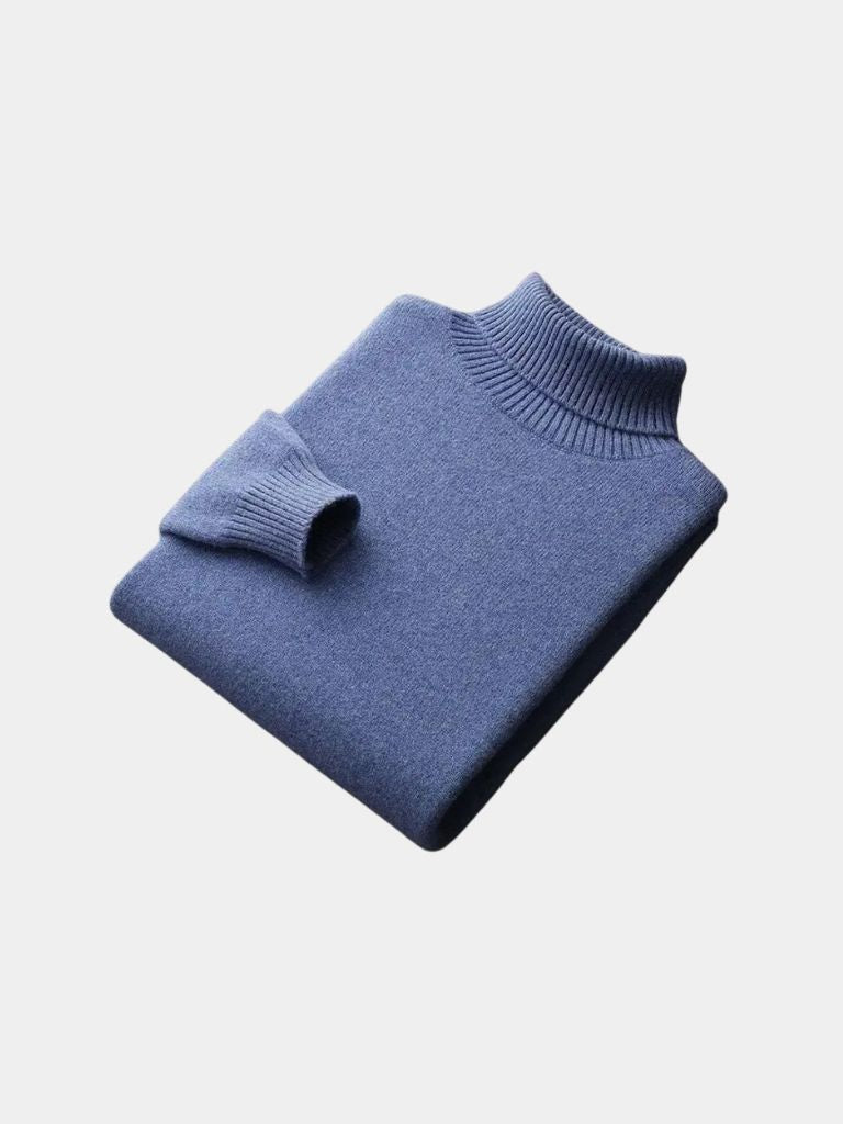 100% Merino Wol Turtleneck Trui