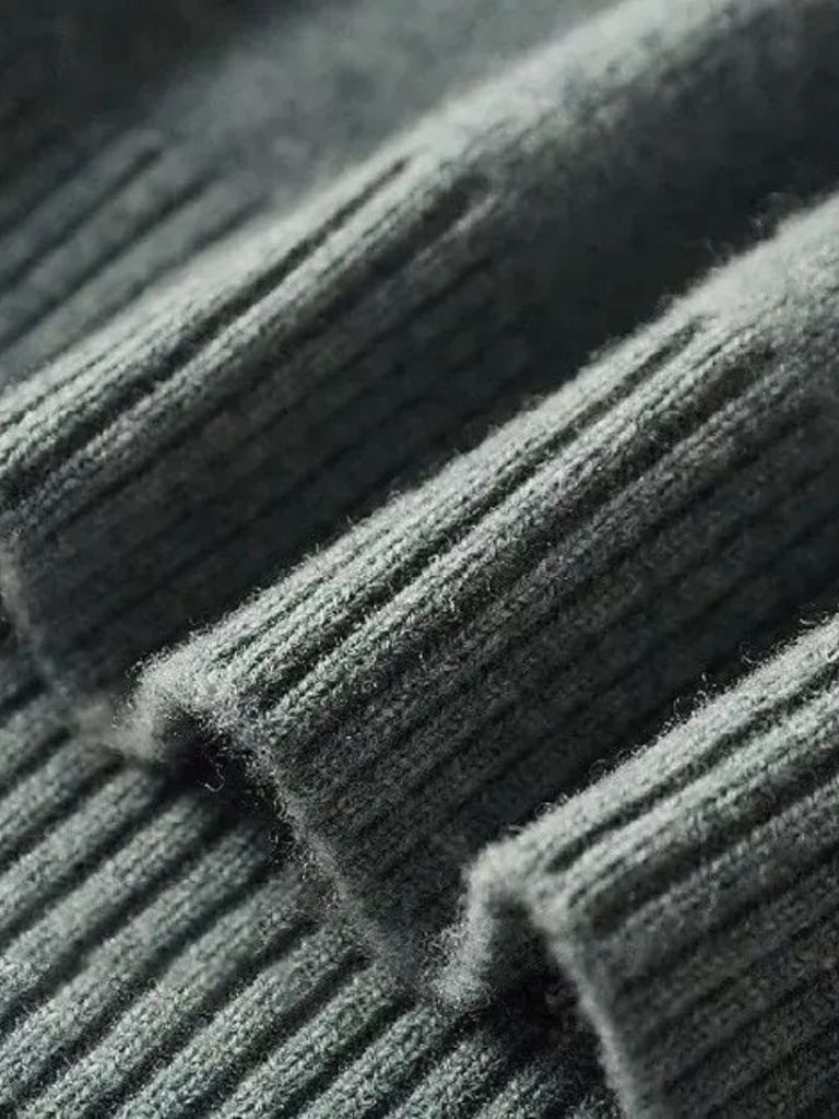 100% Merino Wol Turtleneck Trui
