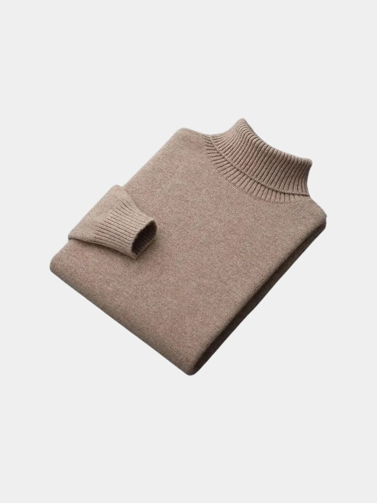 100% Merino Wol Turtleneck Trui