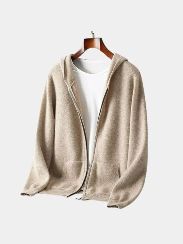 100% Merino Wol Rits Effen Kleur Trui