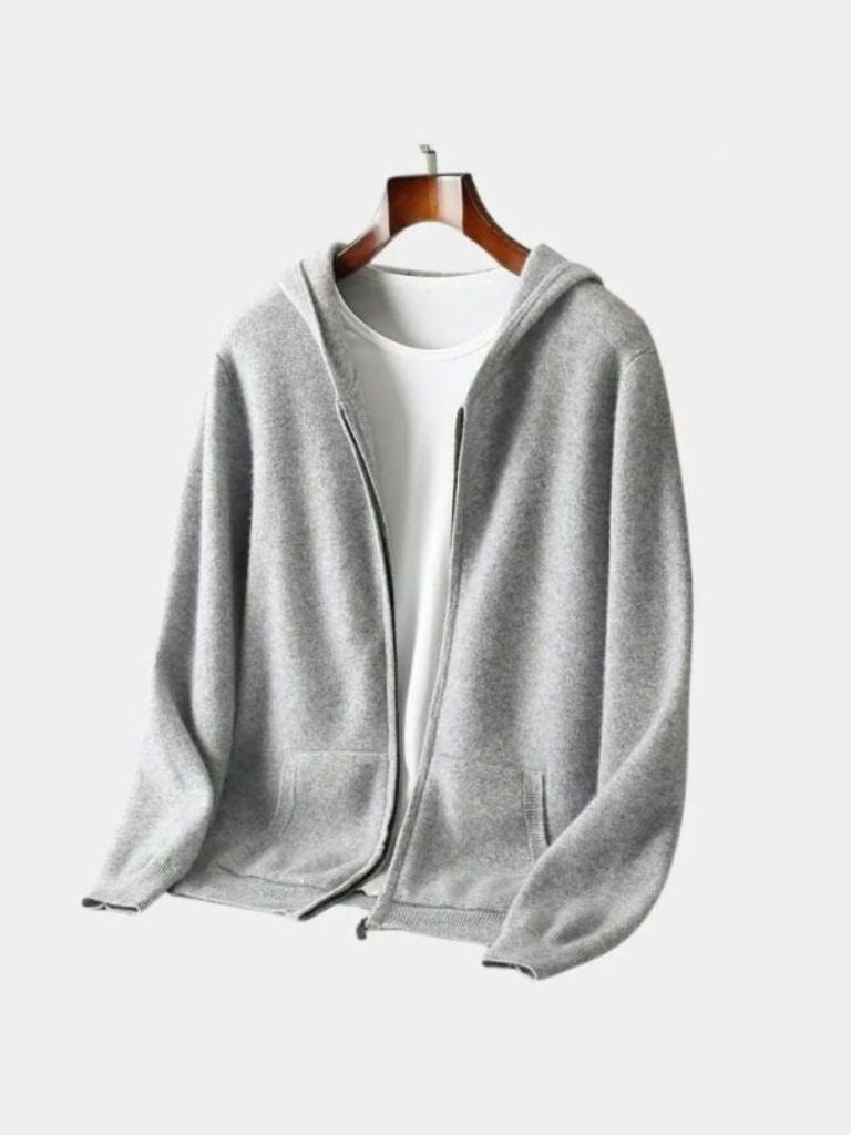 100% Merino Wol Rits Effen Kleur Trui