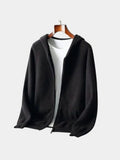 100% Merino Wol Rits Effen Kleur Trui