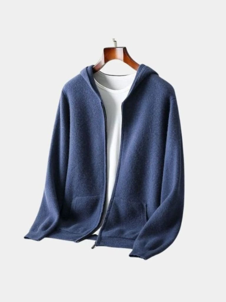 100% Merino Wol Rits Effen Kleur Trui