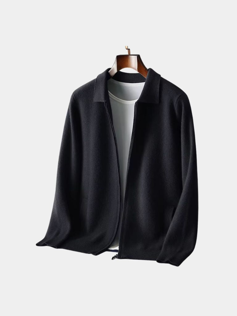 Cashmere Heritage Knit Jacket