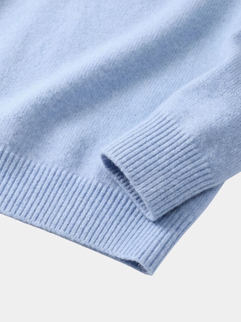 Lineaire Katoenen Pullover