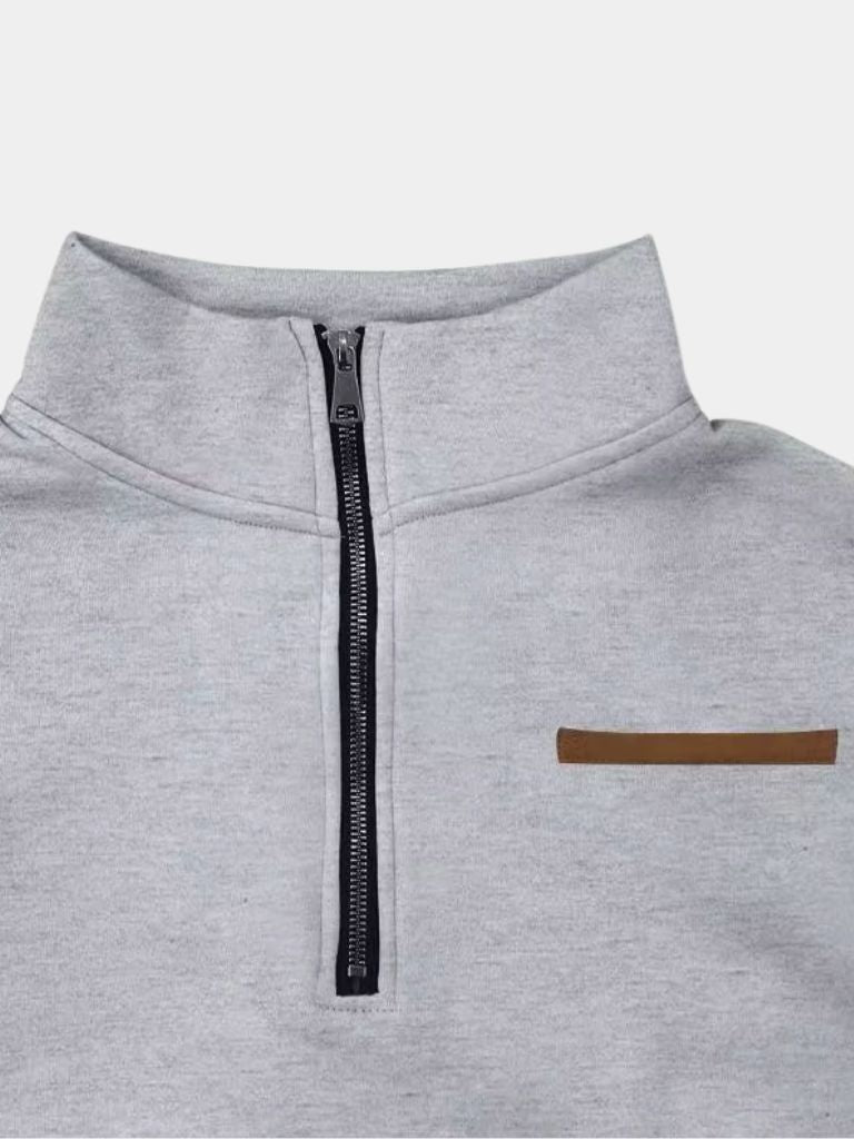 Slate Urban Hoge Kraag Pullover