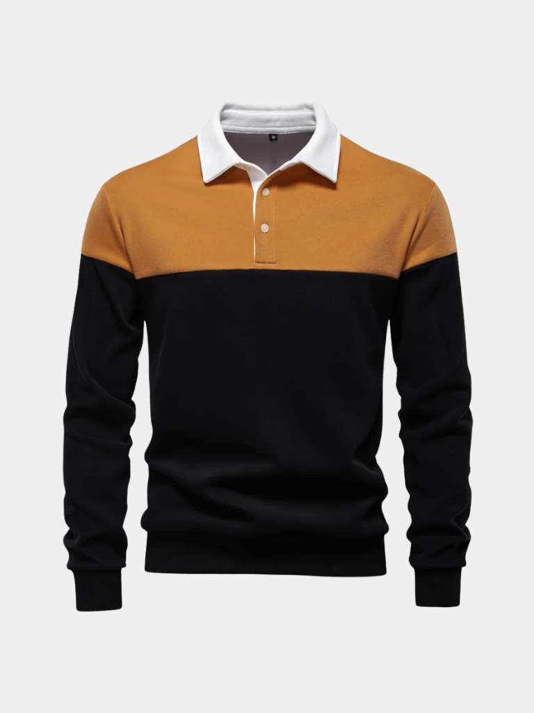 Alpine Zip-Neck Polo Pullover