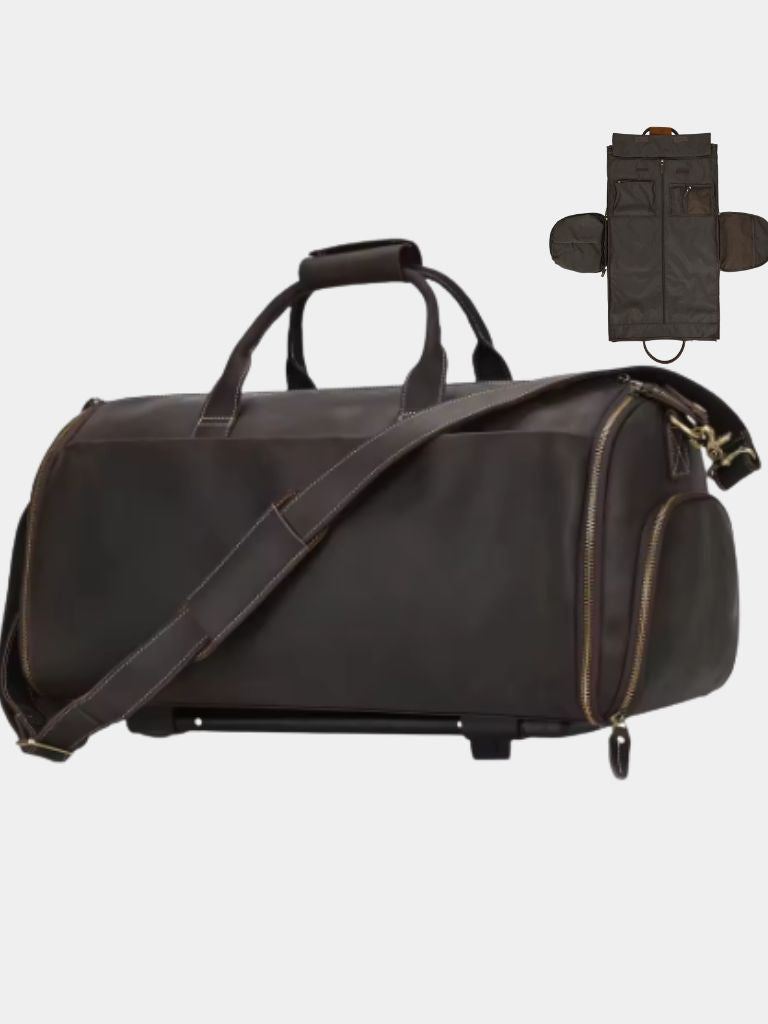 Continental Weekender Leren Reisbag
