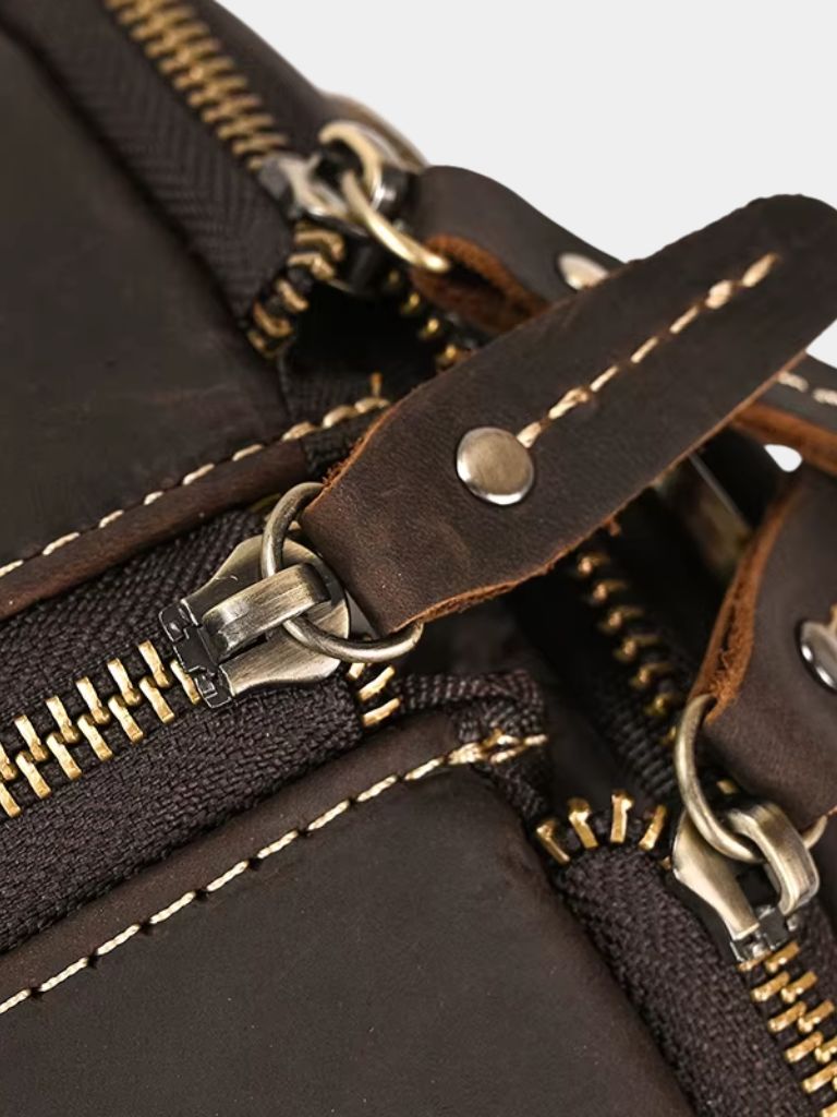 Continental Weekender Leren Reisbag