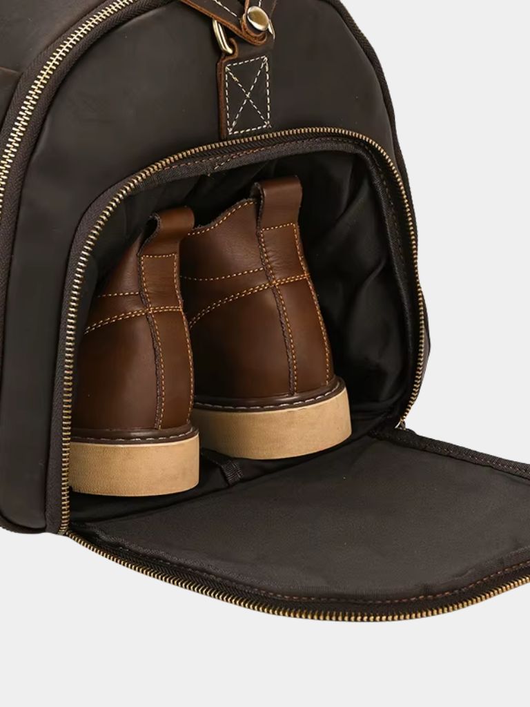 Continental Weekender Leren Reisbag