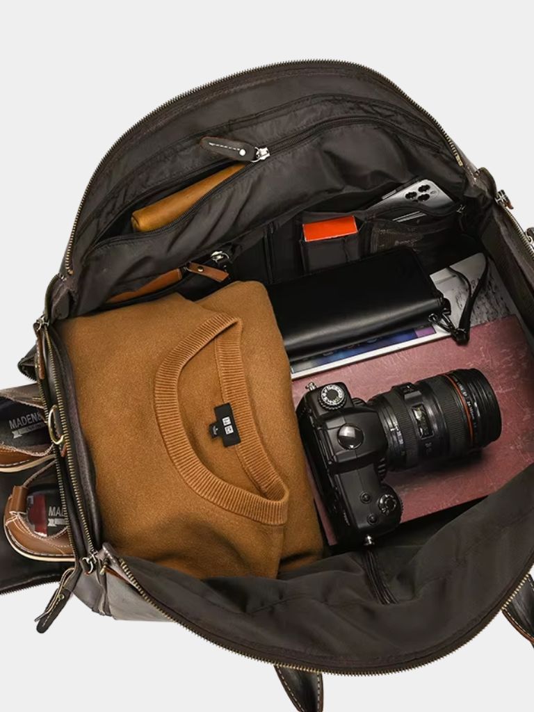 Continental Weekender Leren Reisbag