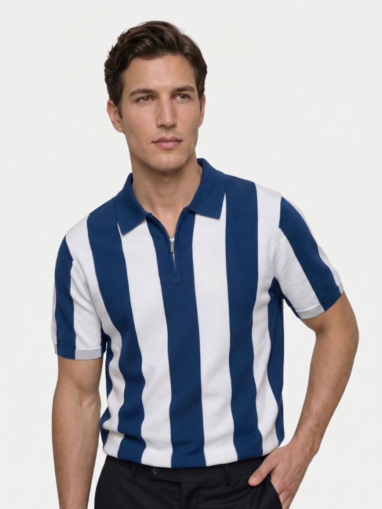 Marine Stripe Polo