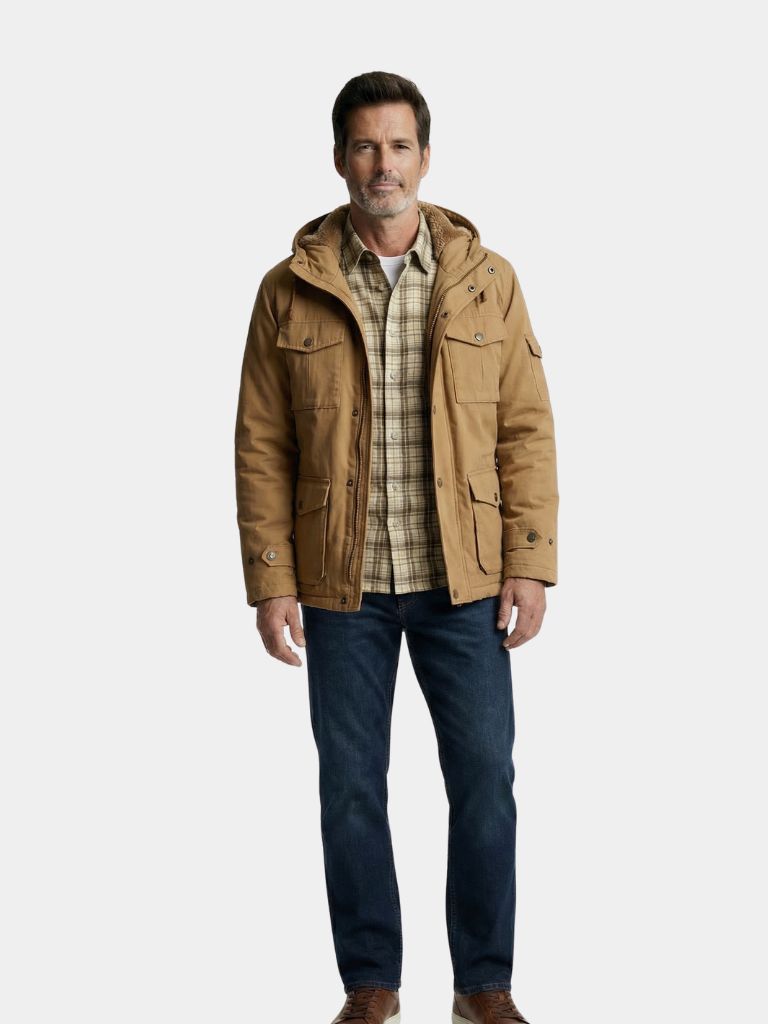 Fleece Hooded Bomberjack