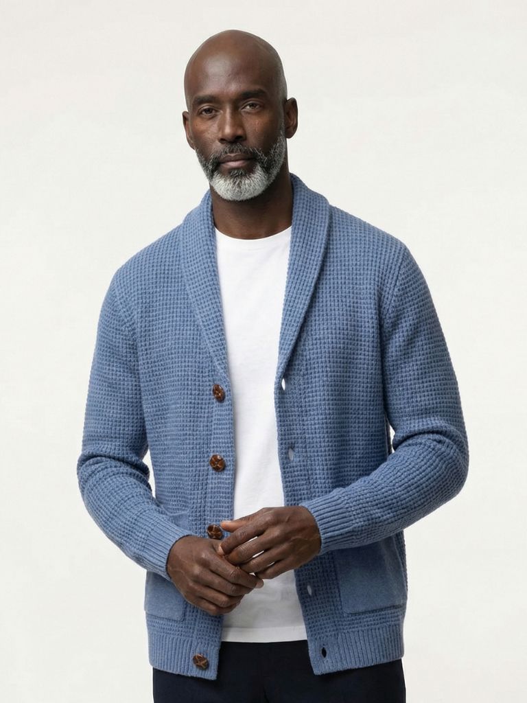 Verfijnde Winter Wol Cardigan