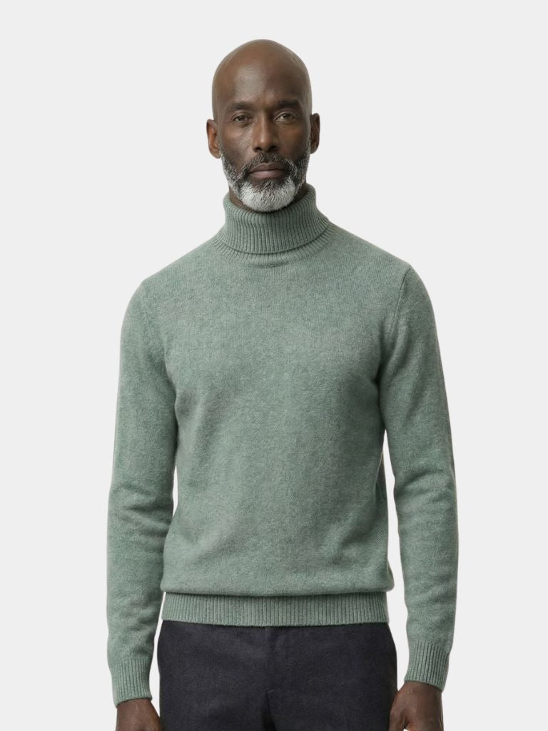 100% Merino Wol Turtleneck Trui