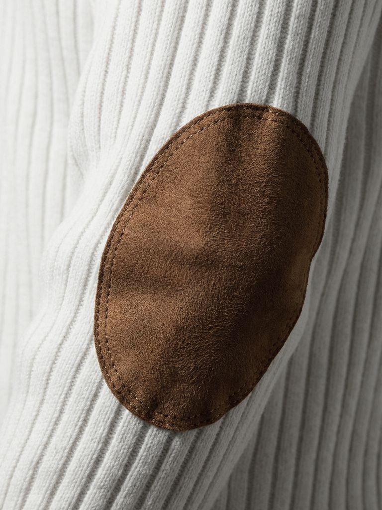 Verfijnde Hoge Kraag Henley Sweater