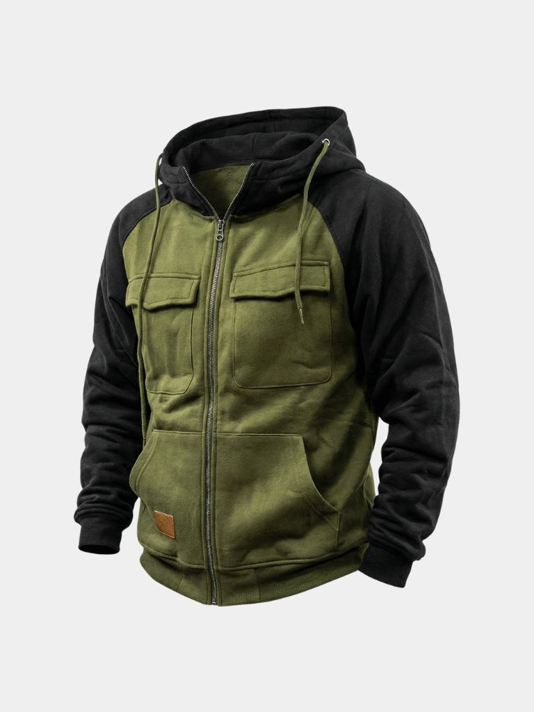 Cargo Trek Zip Hoodie