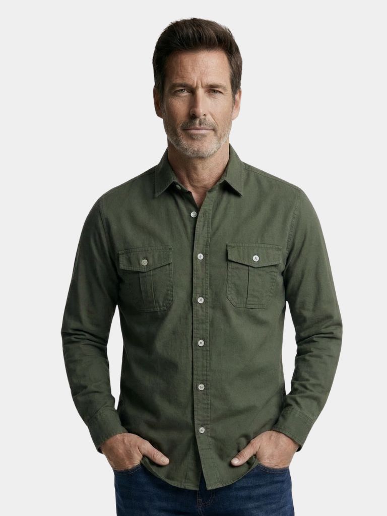 Vintage Lange Mouwen Shirt
