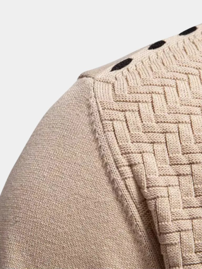 V-hals Gebreide Cardigan