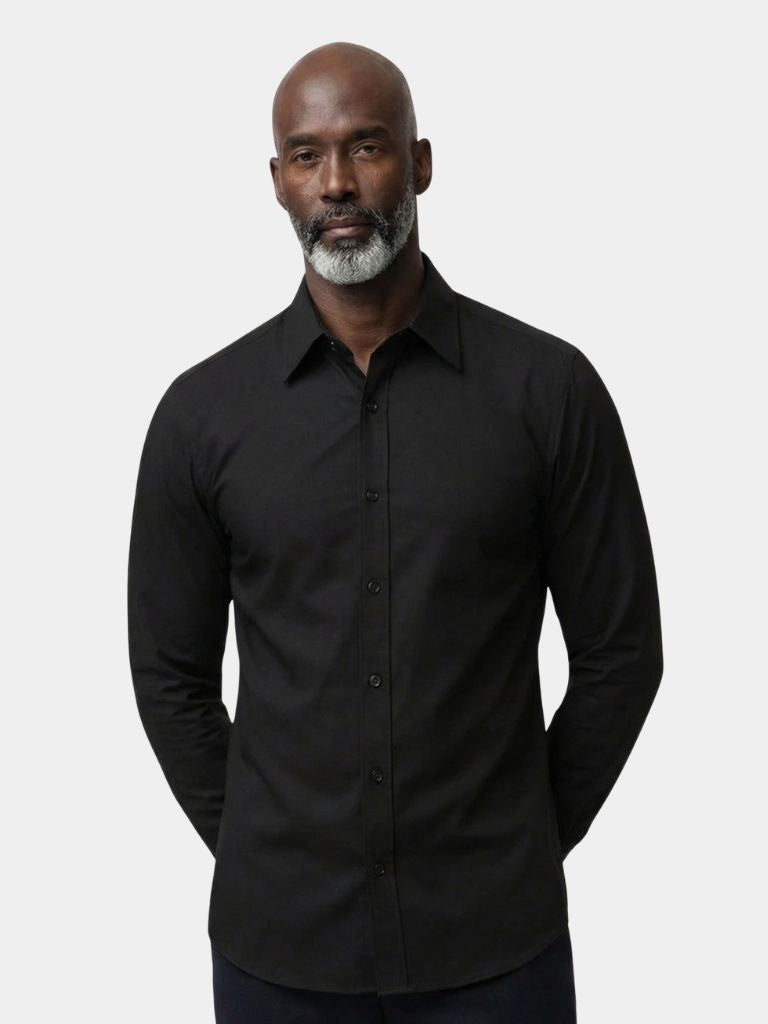 Elegante Spearpoint Kraag Shirt