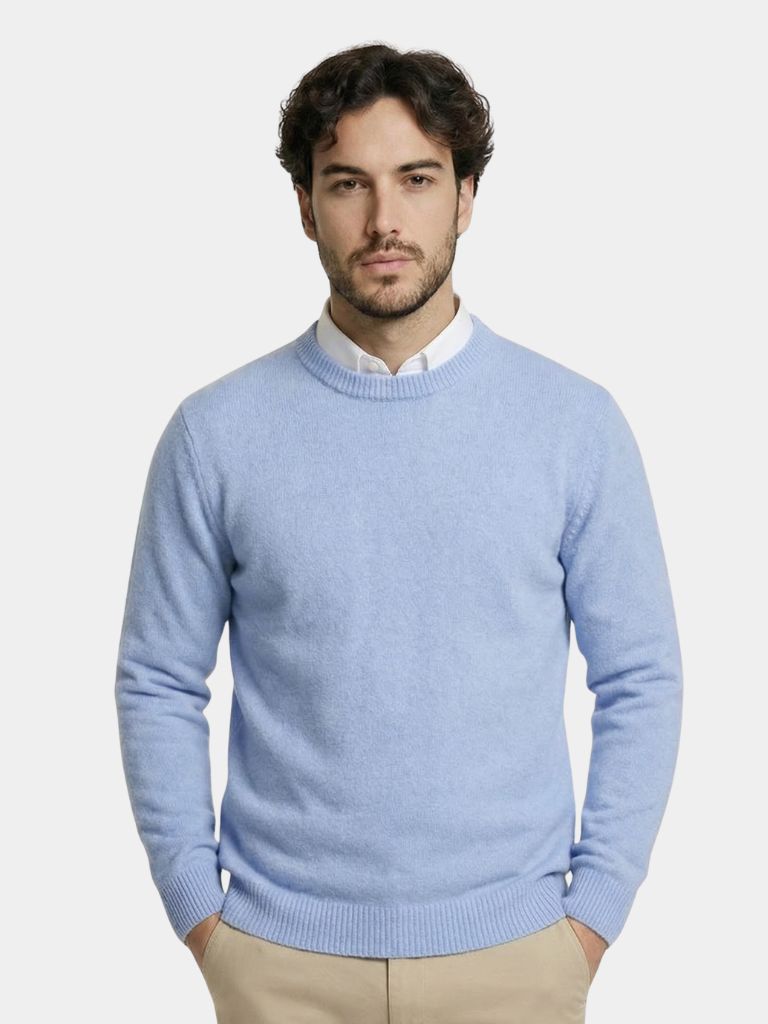 Lineaire Katoenen Pullover