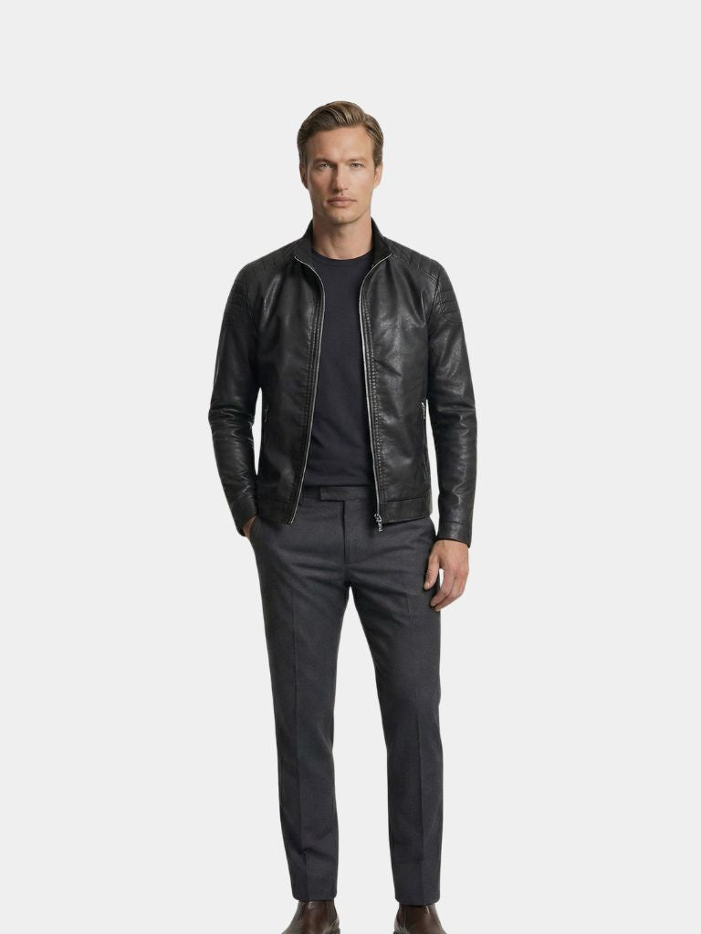 Crusader Leren Jas