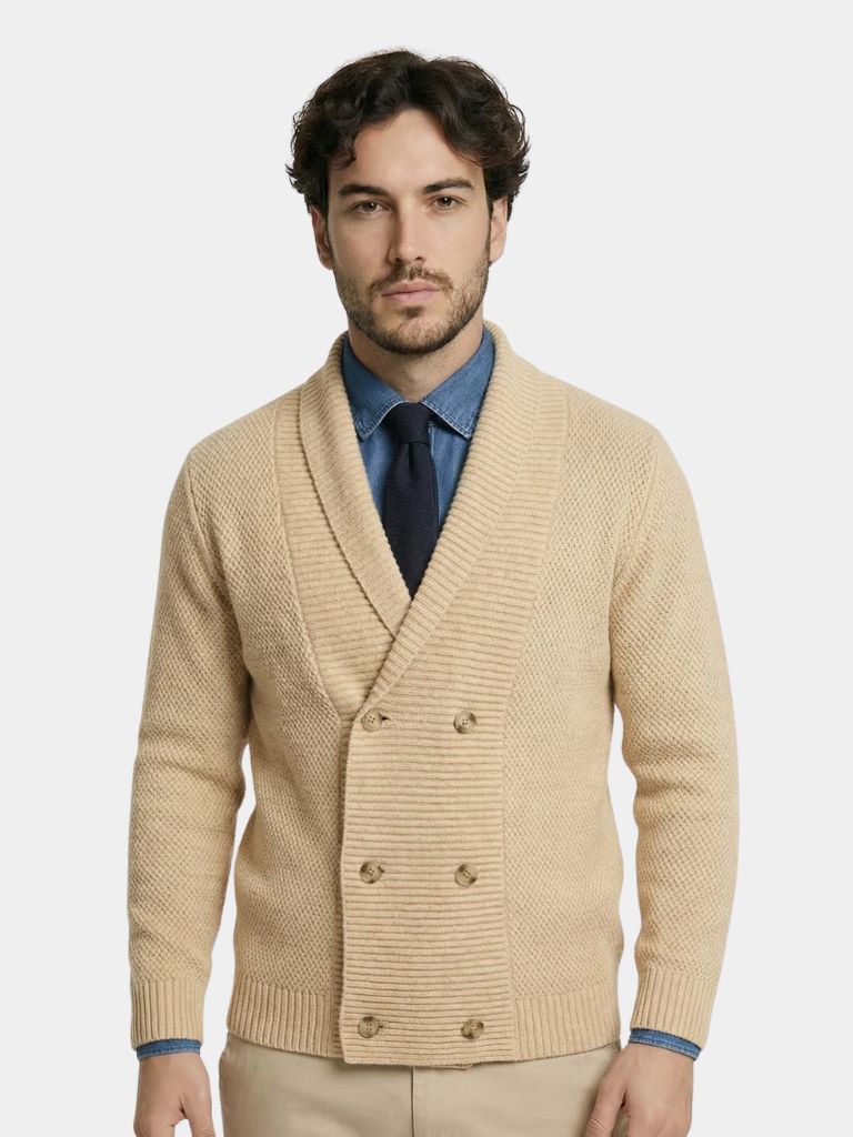 Britse Elegante Gebreide Cardigan