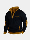 Explorer Hoge Kraag Kwart Rits Pullover