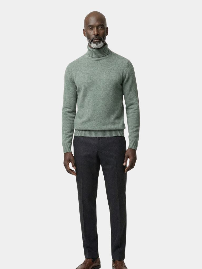 100% Merino Wol Turtleneck Trui