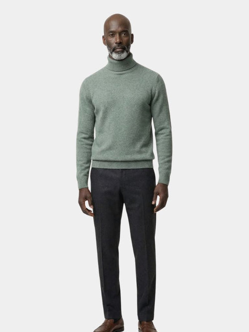 100% Merino Wol Turtleneck Trui