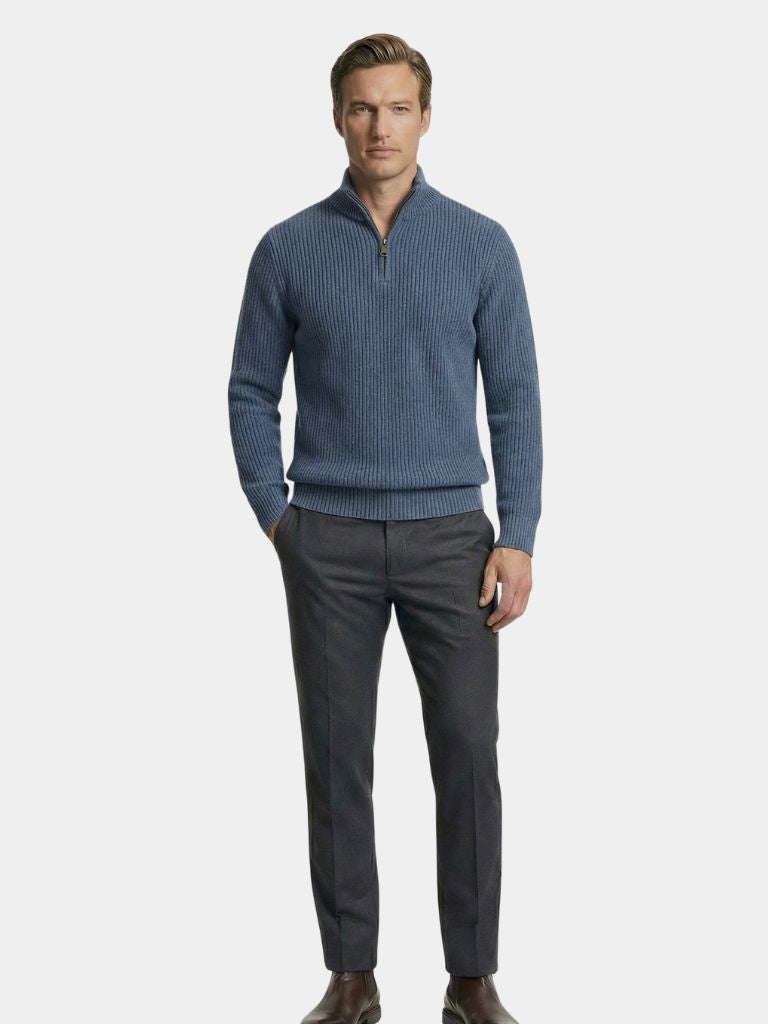 Classic Highland Quarter-Zip Sweater