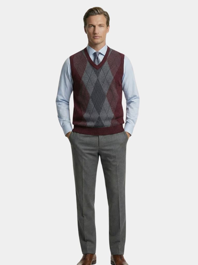 Academisch Essentieel Gebreid Vest