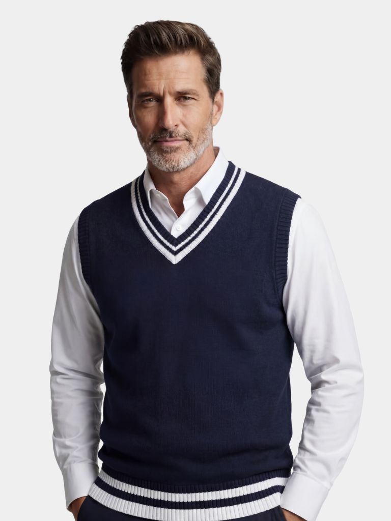 Old Money Essential Knit Vest