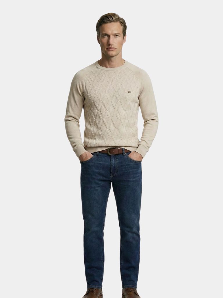Minimalistische Gebreide Pullover