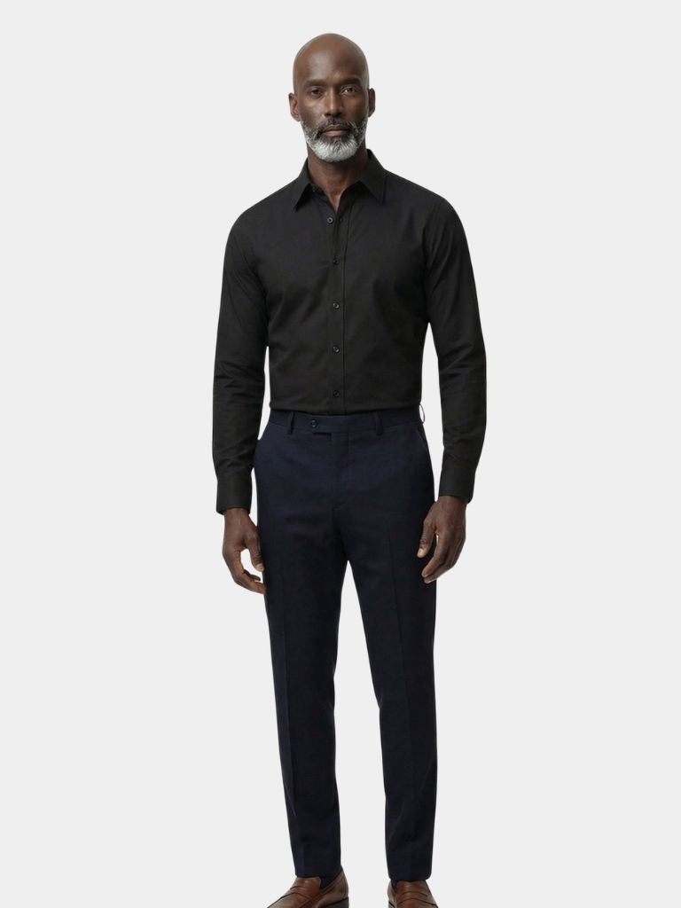 Elegante Spearpoint Kraag Shirt