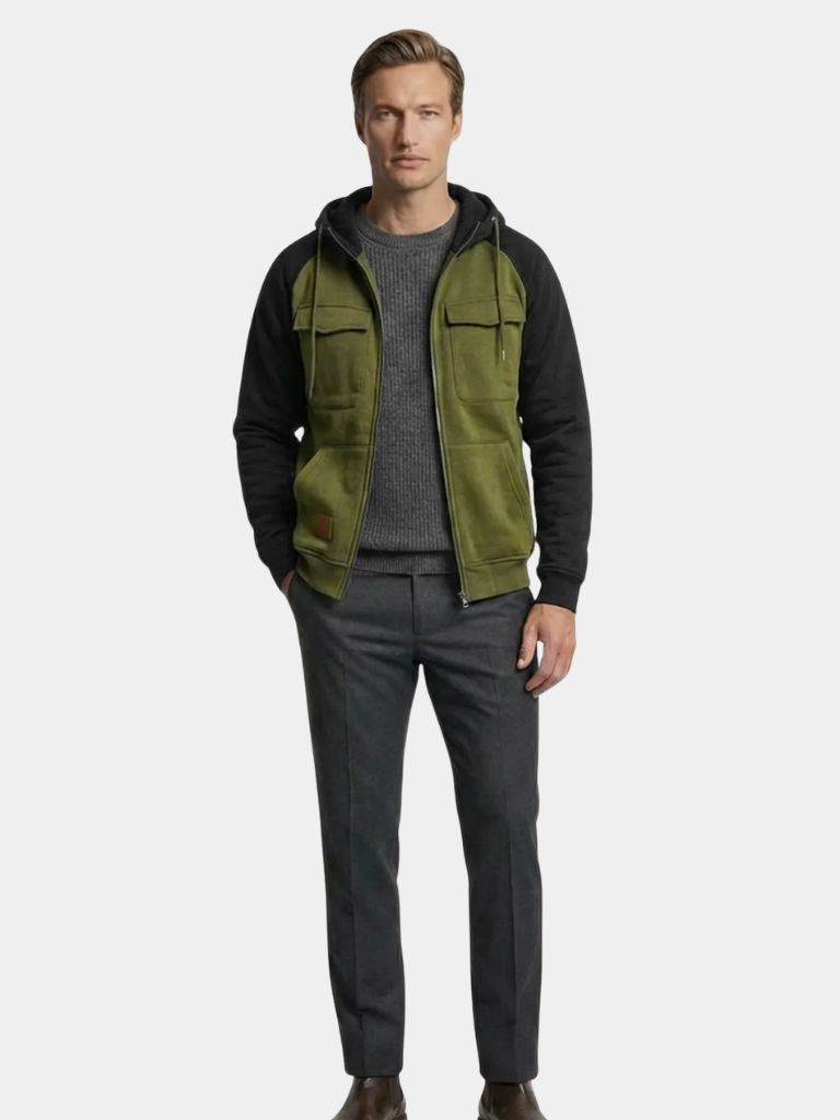 Cargo Trek Zip Hoodie