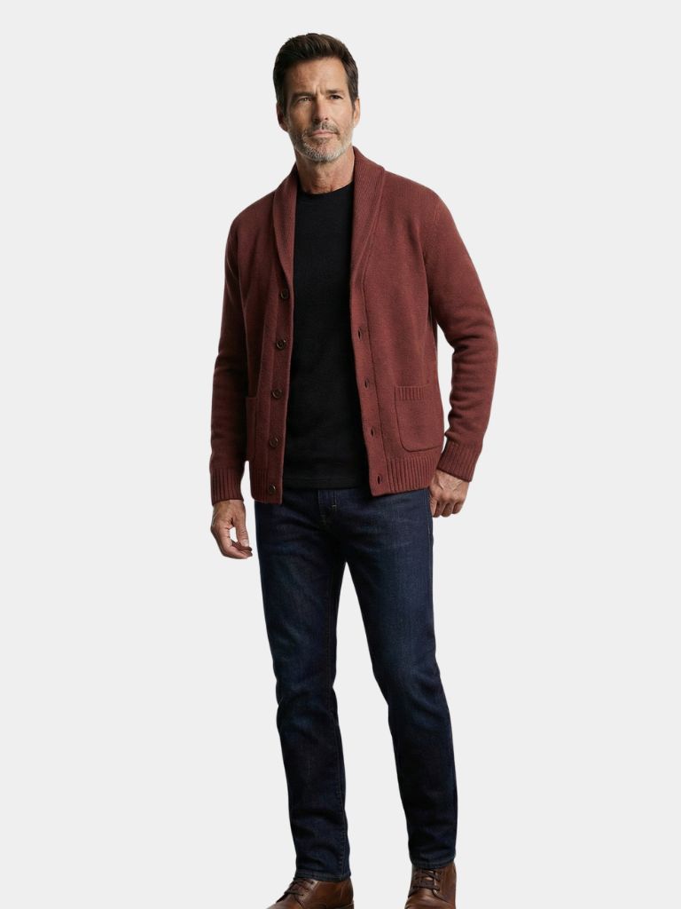 Britse Brei Cardigan