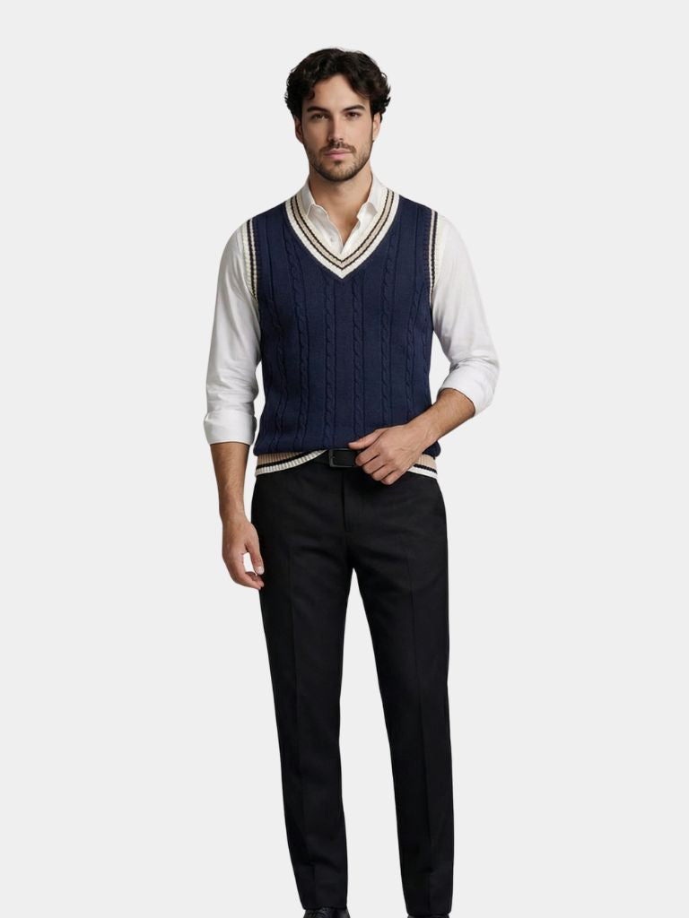 V-hals Elegante Gebreide Vest