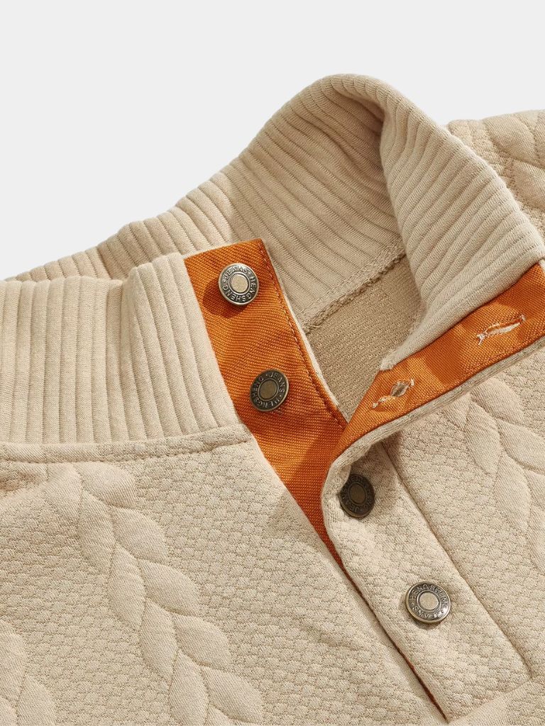 Timberline Lange Kraag Gebreide Trui