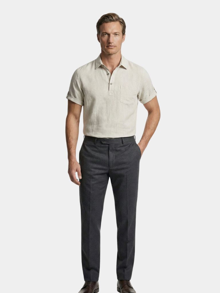 Essentiële Linnen Shirt