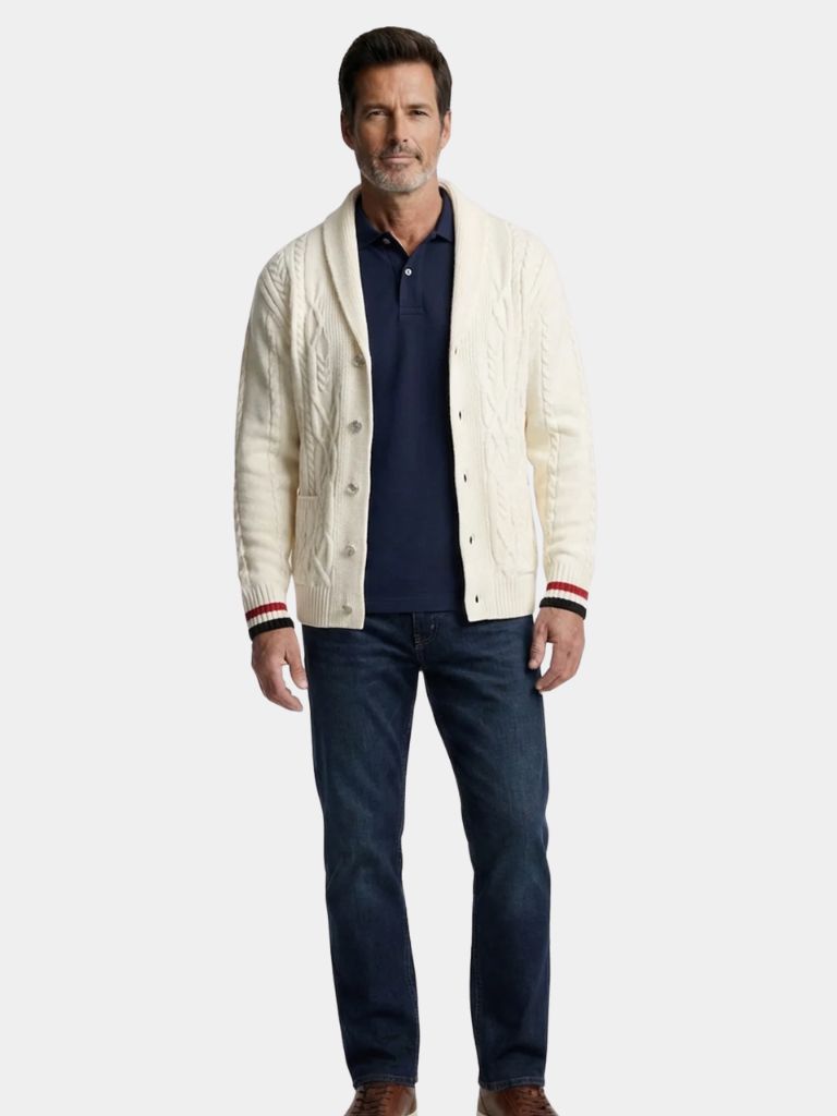 Academy Shawl-Neck Knit