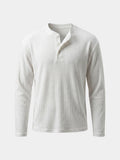 Latitude Geribbelde Henley