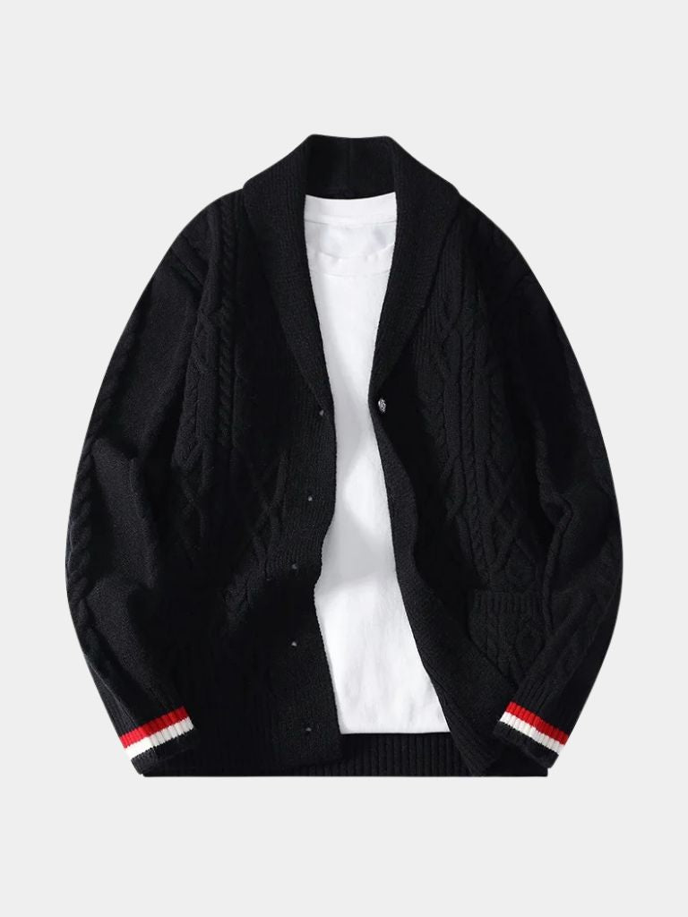Academy Shawl-Neck Knit