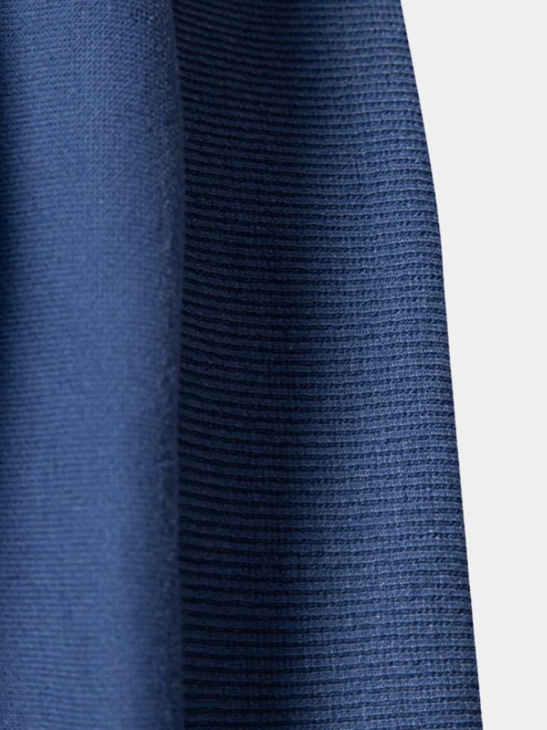 Alpine Zip-Neck Polo Pullover