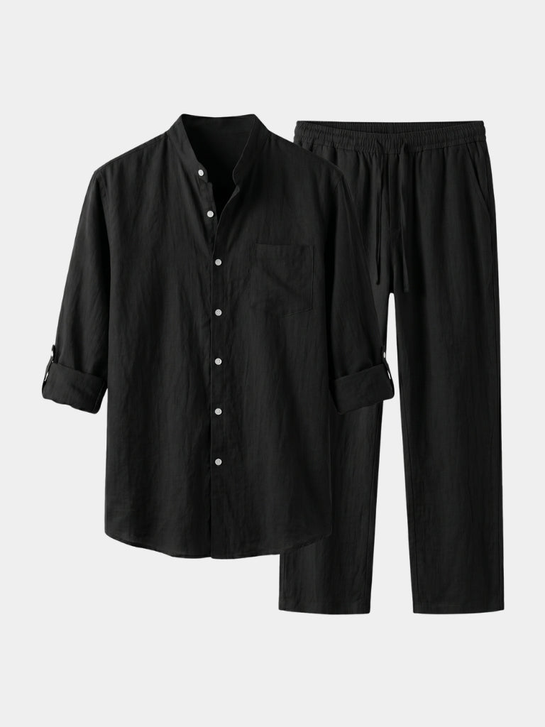 Classic Collar Relaxed Set