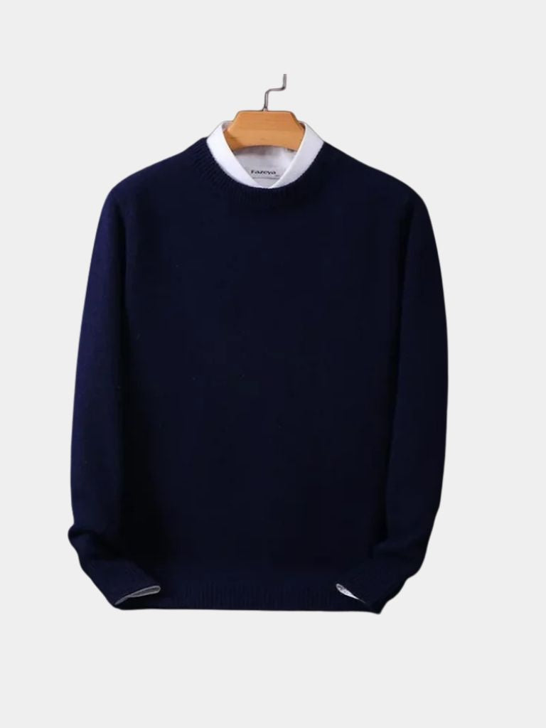 Lineaire Katoenen Pullover