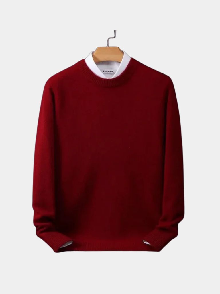 Lineaire Katoenen Pullover