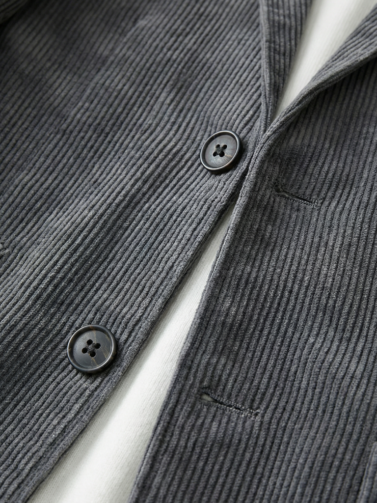 Stedelijke Corduroy Jas